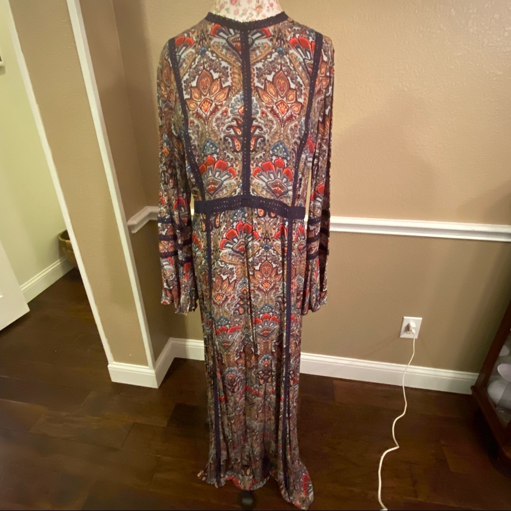 Annah Hariri Print maxi Dress